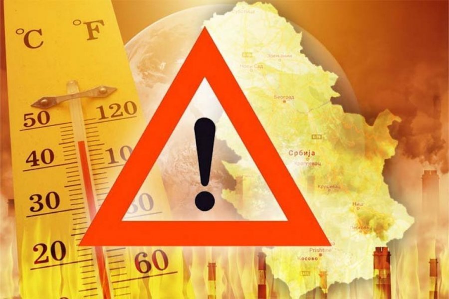 SRBIJA U CRVENOM! RHMZ hitno popalio meteoalarme, na snazi i dva UPOZORENJA - vreme je opasno! (FOTO)