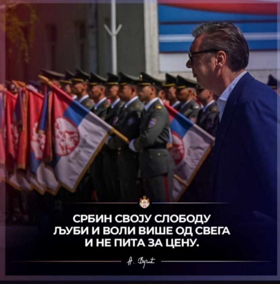 "SRBIN SVOJU SLOBODU LJUBI!" Predsednik Vučić narodu poslao MOĆNU PORUKU nakon divljanja blokadera! (FOTO)
