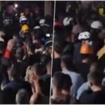 Sukob policije i građana ispred Filozofskog fakulteta u Novom Sadu
