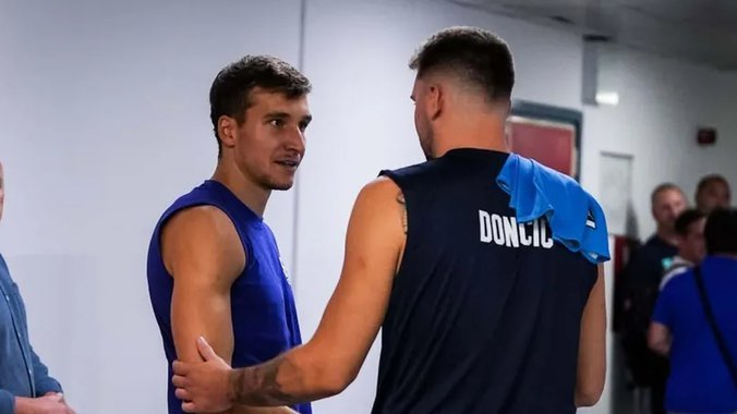 Susret Bogdana Bogdanovića i Luke Dončića o kom svi pričaju, ovako je izgledao pravi zagrljaj dva prijatelja