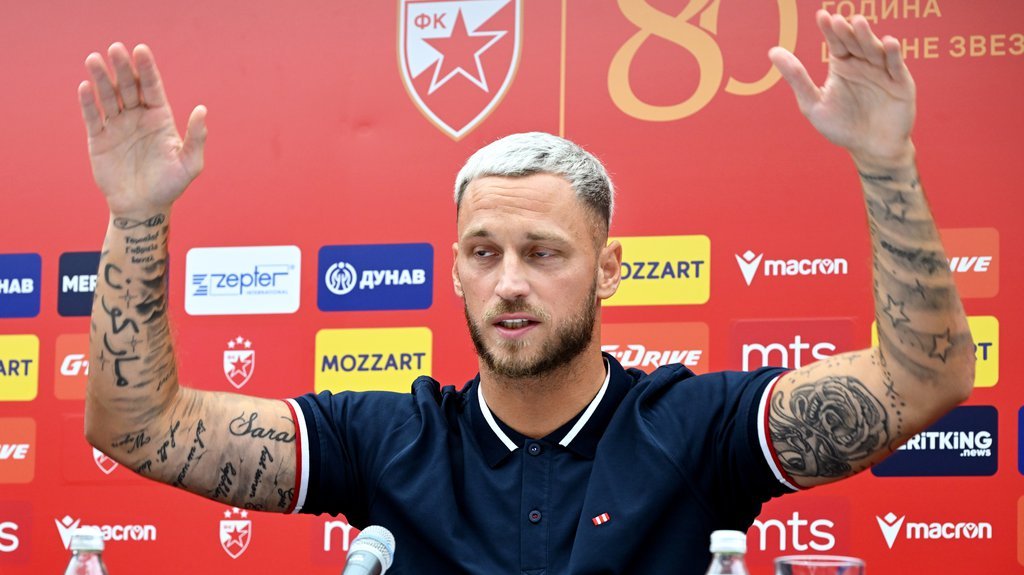 TEŠKO MU JE! Marko Arnautović uznemiren nakon PORAZA Crvene Zvezde od Pafosa - Poslao poruku navijačima