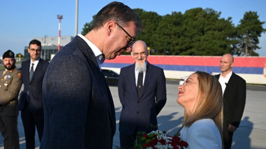 VUČIĆ UGOSTIO ĐORĐU MELONI U BEOGRADU: Ova poseta je poruka poverenja i zajedničke vizije! Neka nas i dalje vežu prijateljstvo, saradnja i zajednički