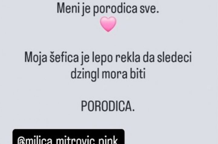 HITNA ODLUKA U VEZI JOVANE JEREMIĆ! Milica Mitrović joj poručila ovo!