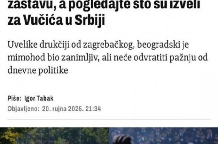 HRVATI OČAJNI: “Makron i Francuska su pokazali ogromno poštovanje prema Vučiću i Srbiji, nama nisu poslali ni zastavu”