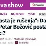 LEGENDARNI SRPSKI GLUMAC DOŠAO POD UDAR OPOZICIONIH MEDIJA! Božović osudio rušenje, optužili ga da je "ĆACI"!