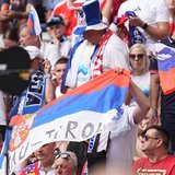 LETONIJA - SRBIJA! Gool za Srbiju! Pogodak Dušana Vlahovića,  Orlovi vode u Rigi