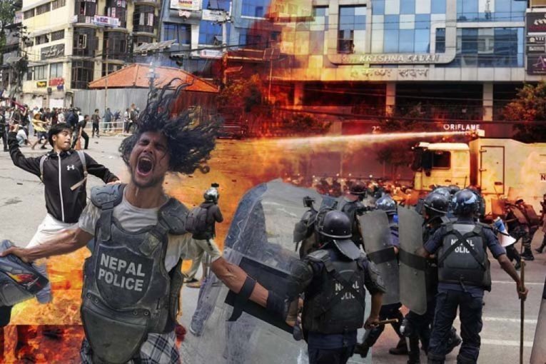 MINISTRI HELIKOPTEROM BEŽE IZ ZEMLJE, ZAPALJEN PARLAMENT I MEDIJSKA KUĆA! Neredi u Nepalu ne prestaju - situacija iz minuta u minut sve gora!