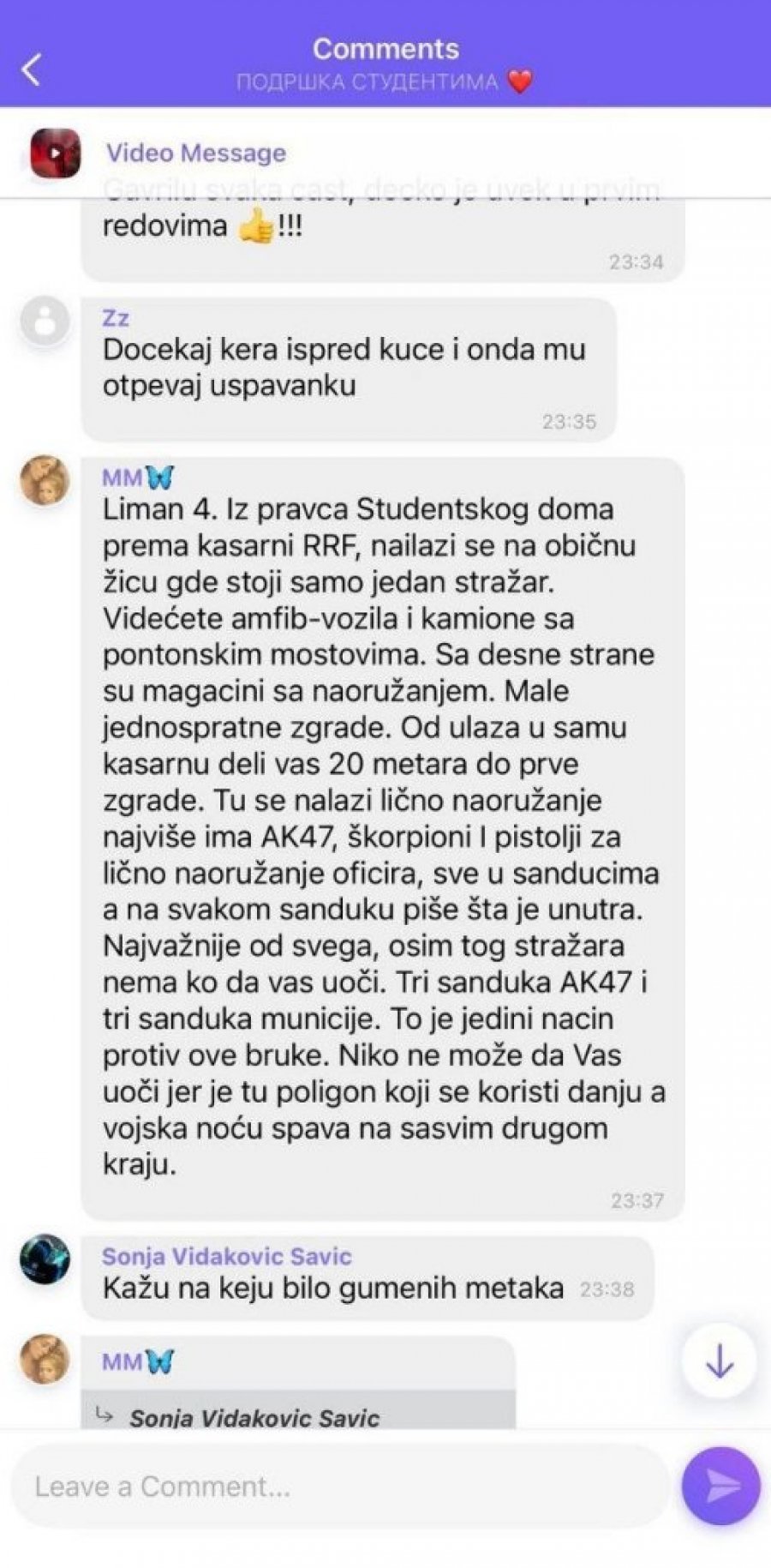 PLANIRALI KRVOPROLIĆE NA ULICAMA NOVOG SADA! Isplivala stravična poruka blokadera: Dogovarali napade kalašnjikovima (FOTO)