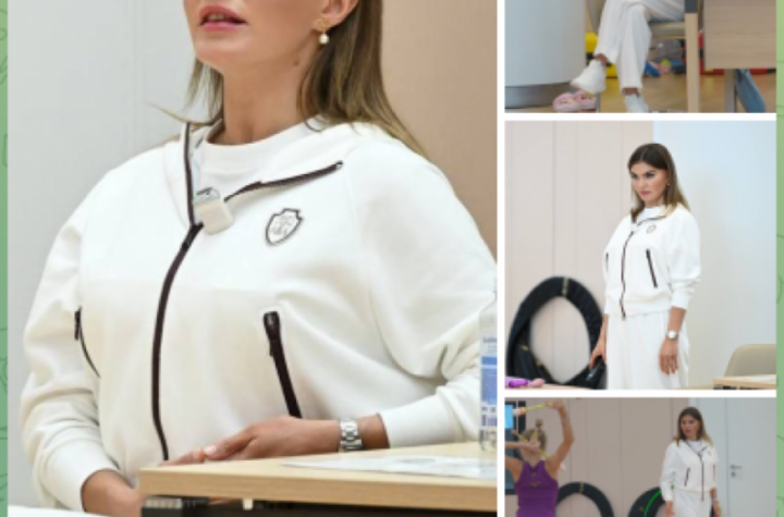 PONOVO U CENTRU PAŽNJE: Ovako izgleda ruska prva dama iz senke - pojavila se sva u belom! (FOTO)