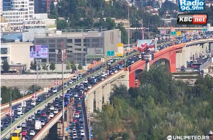 POPODNEVNI ŠPIC U BEOGRADU! Gazela stoji, Pančevac mili - EVO KOJE DEONICE DA IZBEGAVATE! (FOTO)
