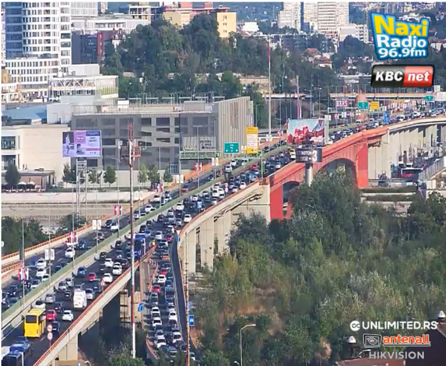 POPODNEVNI ŠPIC U BEOGRADU! Gazela stoji, Pančevac mili - EVO KOJE DEONICE DA IZBEGAVATE! (FOTO)