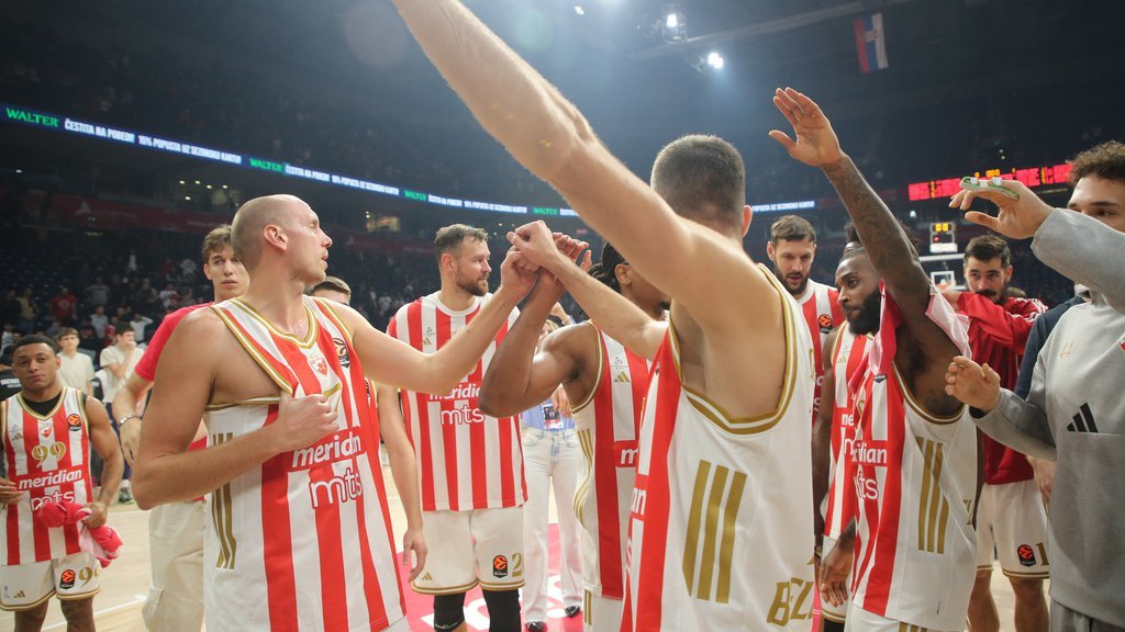 Košarkaši Crvene zvezde ubedljivo pobedili Megu u četvrtom kolu ABA lige