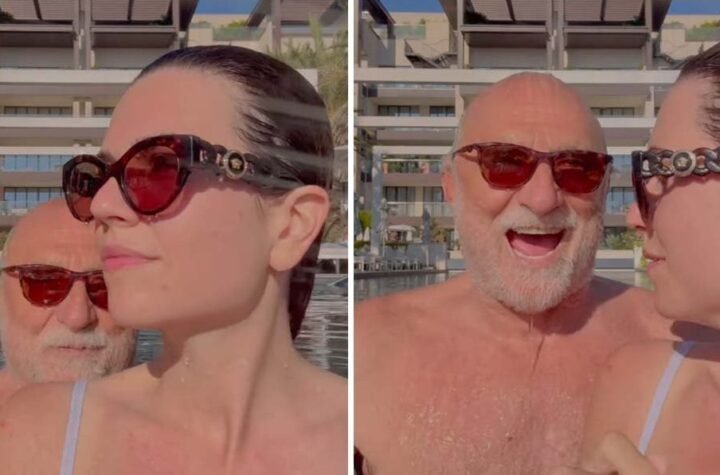 LAZAR LEGO PREKO ANICE, A KAMERA SNIMA SVE VREME! Glumac i njegova 39 godina mlađa devojka INTIMNIM SCENAMA uzdrmali javnost! (GALERIJA)