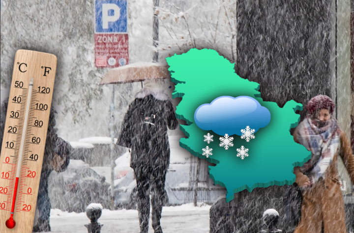 "MOŽE SVE DA ZALEDI, TEMPERATURA ĆE IĆI I DO -15!“  Neočekivano upozorenje za Srbiju! Ovo nismo imali od 2016.