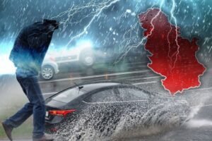 NA BEOGRAD SE SRUČILA KIŠA, A NOĆAS NAS ČEKA VREMENSKI OBRT! Najnovija prognoza RHMZ: Stižu pljuskovi, pad temperature i pravi jesenji dani – oproštaj od leta!
