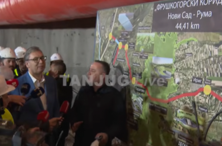 "OVO JE VELIKA STVAR ZA ZAPADNU SRBIJU!" Otvorena desan cev tunela "Iriški venac", Vučić: Nekad se iznenadimo šta smo sve uspeli kada ceo svet ima problema!