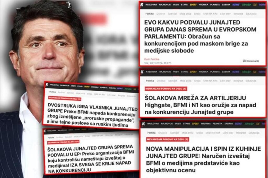 Šolakov spisak za eliminisanje konkurencije: Preko lobističkih agencija angažovao “kredibilne“ medije i pojedince