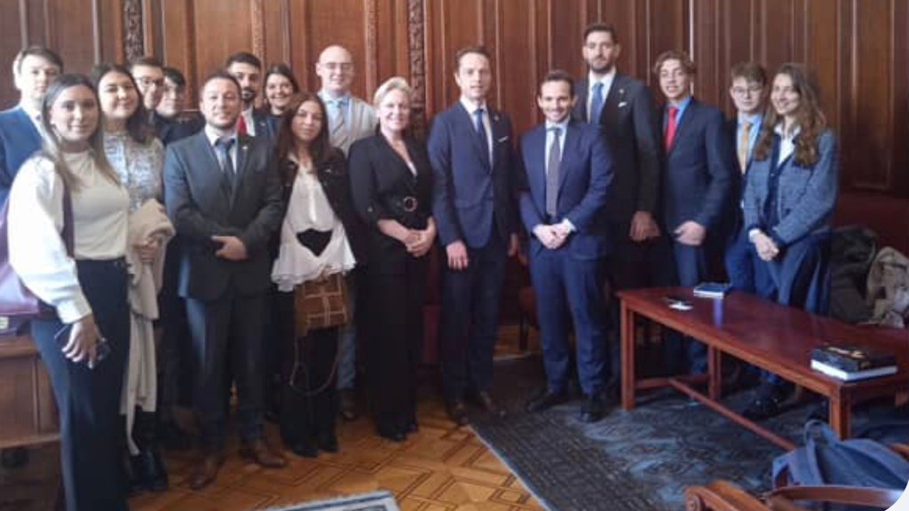 Stefan Krkobabić primio francusko-američku delegaciju Tokvilovih stipendista - BUDUĆE MLADE LIDERE!