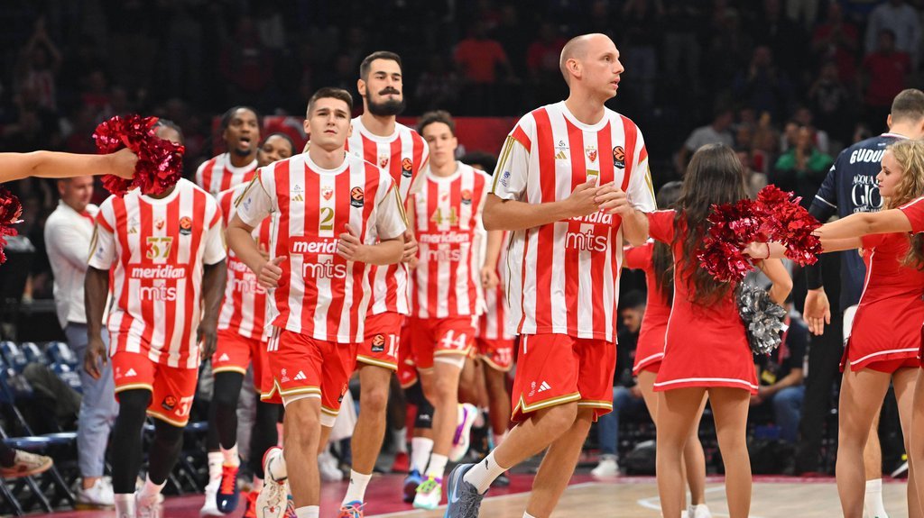 ZVEZDA ODBRANOM ZGROMILA BASKONIJU ZA ČETVRTU POBEDU U NIZU: Crveno-beli se mučili, pa oduvali rivala u paklu Arene!