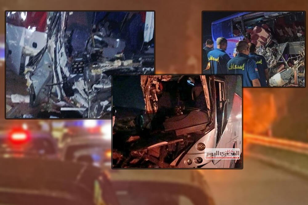 AUTOBUS PUN TURISTA SE ZAKUCAO U KAMION KOD HURGADE: Broje se mrtvi i povređeni, UŽASNI PRIZORI! (FOTO)