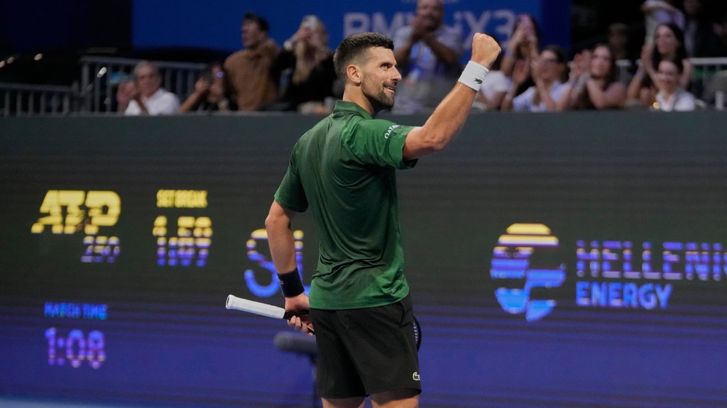 BEZ VEĆE DRAME! Đoković u finalu Atine: Novak će igrati za 101. titulu u karijeri