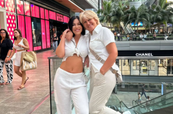 DA SRCE STANE! PRIVATNI SNIMAK majke Stanije Dobrojević procurio u javnost - ćerku smo svi već videli, ALI MAMA KIDA! (FOTO)