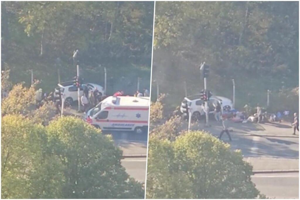 GOLFOM POKOSIO 2 ŽENE NA PEŠAČKOM PRELAZU PA SE ZAKUCAO U TEZGE PRODAVACA: Jezivi detalji horora na Banjici!