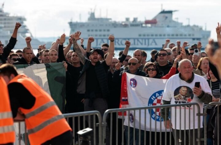 KAKAV SKANDAL! Pušteni na slobodu muškarci koji su napali Srbe u Splitu - uz povike "Za dom spremni" isterali i devojčicu sa nogom u gipsu!
