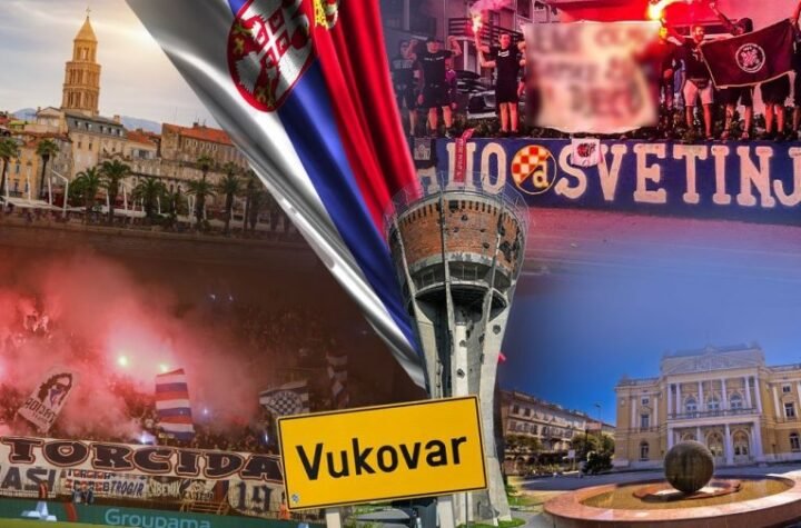 NAPADI NA SRBE SA SAMO NIŽU! Sada JEZIVE SCENE u Vukovaru - Hrvati postavljaju slike Srba po zgradi!