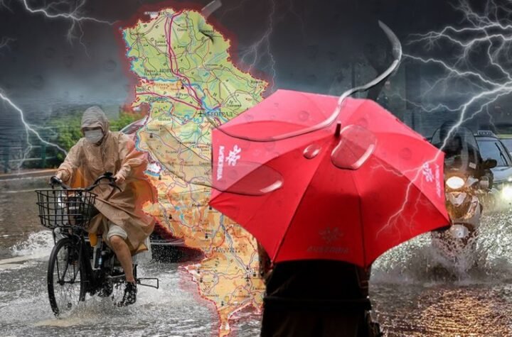 NOVI TALAS PLJUSKOVA VEĆ NOĆAS STIŽE U SRBIJU! Samo jedan deo zemlje ostaće suv, evo šta nas čeka sve do kraja nedelje