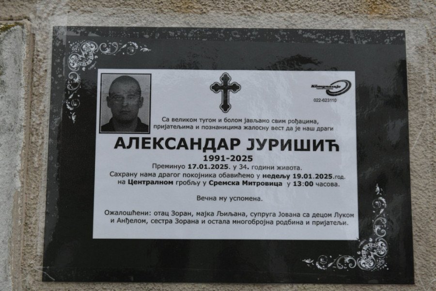 PETORICA OPTUŽENIH ZA LIKVIDACIJU ALEKSANDRA JURIŠIĆA OSTAJU U PRITVORU! Izrešetali sina poznatog biznismena u Sremskoj Mitrovici na kućnom pragu!