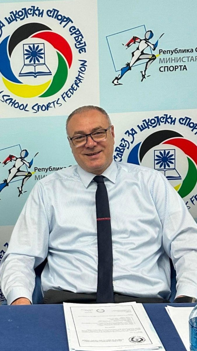 TANASKOVIĆ OSTAJE PREDSEDNIK ŠKOLSKOG SPORTA: Bez promene na čelu!