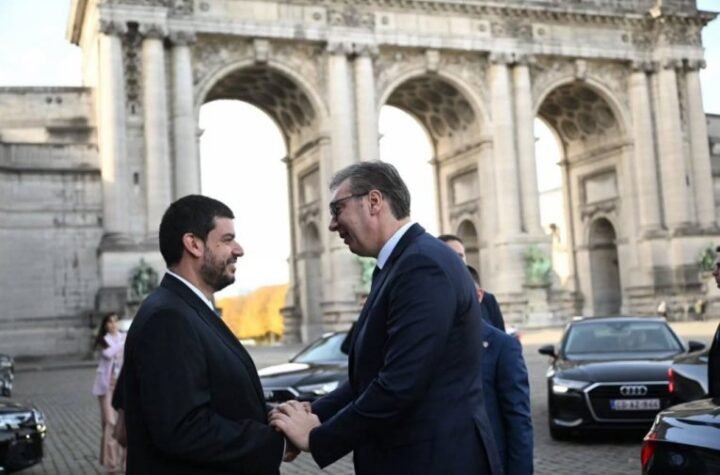 "UVEREN SAM DA ĆE SE NAŠ GLAS ČUTI" Predsednik Vučić iz Brisela poslao snažnu poruku! (FOTO)