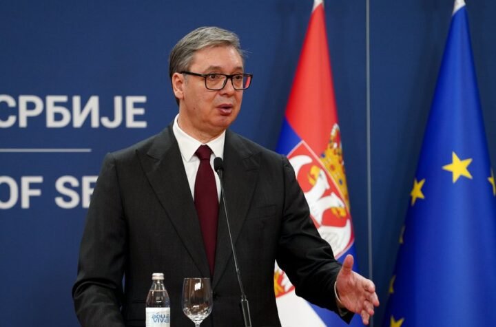 VUČIĆ SA KONGRESMENIMA Predstavnici Ohaja i Nju Džersija u Generalnom sekretarijatu predsednika