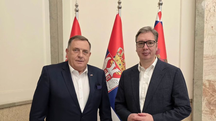 VUČIĆ SE SASTAO SA DODIKOM: Danas u predsedništvu Srbije mnogo važnih razgovora o brojnim pitanjima