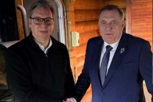 VUČIĆ SE SASTAO SA DODIKOM! Predsednik se oglasio bitnom porukom posle razgovora!