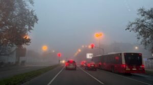 AMSS upozorava vozače na maglu!