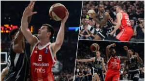 ČUDO PARTIZANA U ARENI: Crno-beli posle NEVIĐENE DRAME i zaostatka od -16 srušili Zvezdu