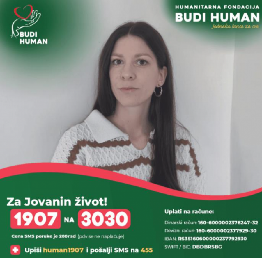 JOVANA JE PRVA SRPKINJA KOJA ĆE PRIMITI VAKCINU PROTIV RAKA! Uspešnost procenjena na 95 odsto, na osnovu nje biće ustanovljen mehanizam za lečenje svih!