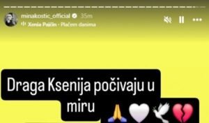 MINU KOSTIĆ SLOMILA SMRT KOLEGINICE! Otkrivena GORKA ISTINA o našoj pokojnoj pevačici - TUGA PARA NEBO!