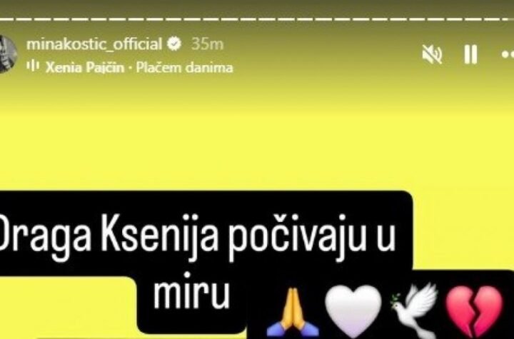 MINU KOSTIĆ SLOMILA SMRT KOLEGINICE! Otkrivena GORKA ISTINA o našoj pokojnoj pevačici - TUGA PARA NEBO!