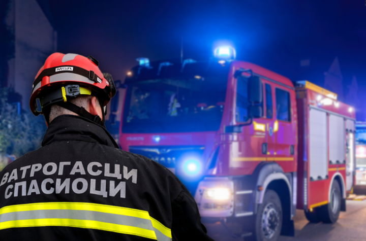 POŽAR U NOVOM SADU! Vatra zahvatila pomoćni objekat u dvorištu! (FOTO)