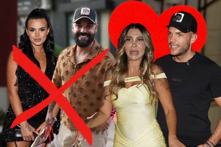 PRECRTALI BIVŠE PA SE SKINULI! Aneli i Anđelo GUTALI JEDNO DRUGO POGLEDIMA posle torte podrške! NOVI PAR U ELITI? ŠOK!