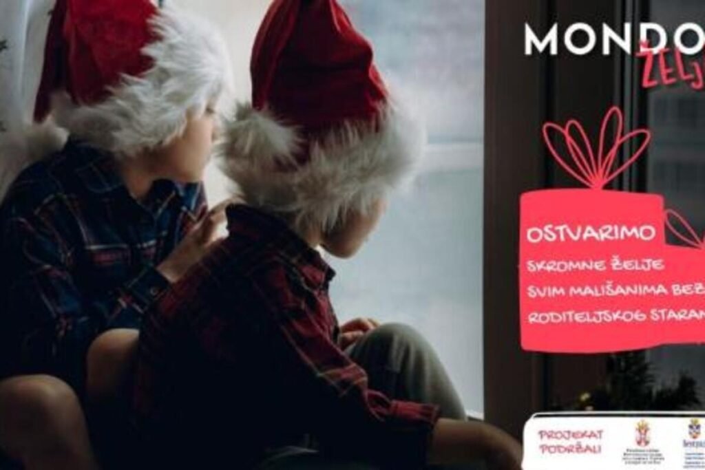 Počinje najlepša novogodišnja humanitarna tradicija! MONDO Želja 2025.