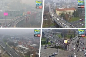 RADNA NEDELJA POČELA, A BEOGRAD STOJI: Totalni haos u saobraćaju, kolone na auto-putu, Gazeli i Pančevačkom mostu