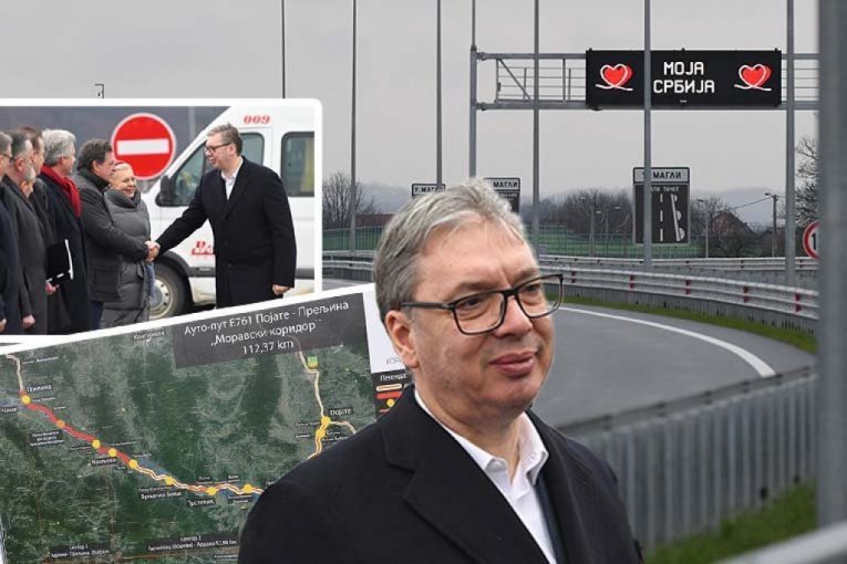 VOZIĆEMO SE CELIM MORAVSKIM KORIDOROM DO SEPTEMBRA 2026. GODINE! Predsednik Vučić objavio sjajne vesti!