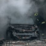 AUTOMOBIL NA MEDAKU IZGOREO DO GOLOG METALA: Oštećeno još vozila - otkriven uzrok strašnog požara