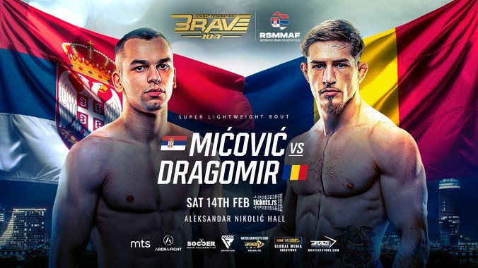 BRAVE SE VRAĆA U SRBIJU NAKON TRI GODINE: HALA PIONIR DOMAĆIN SVETSKOJ MMA PROMOCIJI