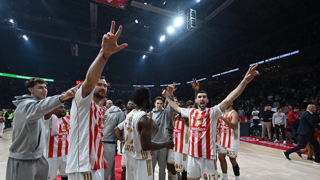 CRVENO-BELI DANAS GOSTUJU U LJUBLJANI! Evo od koliko sati možete da gledate utakmicu Ilirija - Crvena zvezda!