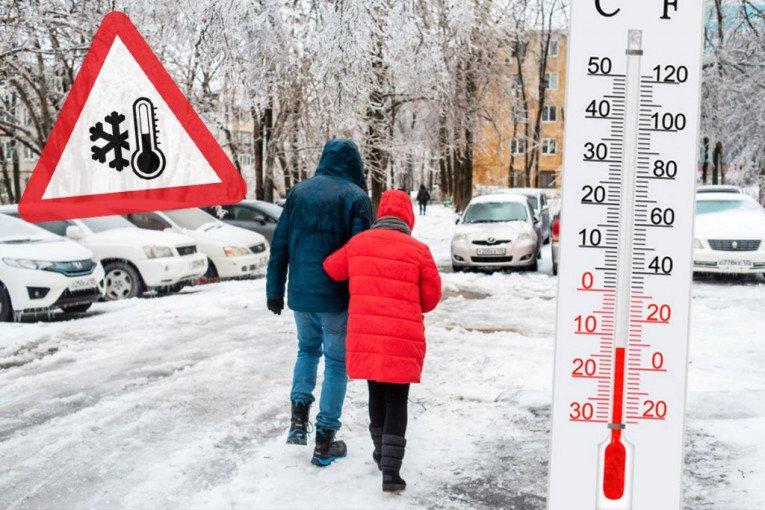 LEDENO JUTRO U ČITAVOJ SRBIJI: Poledica okovala trotoare, temperatura svuda u minusu - evo kad stižu malo topliji dani